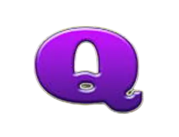 Queen low-paying card symbol